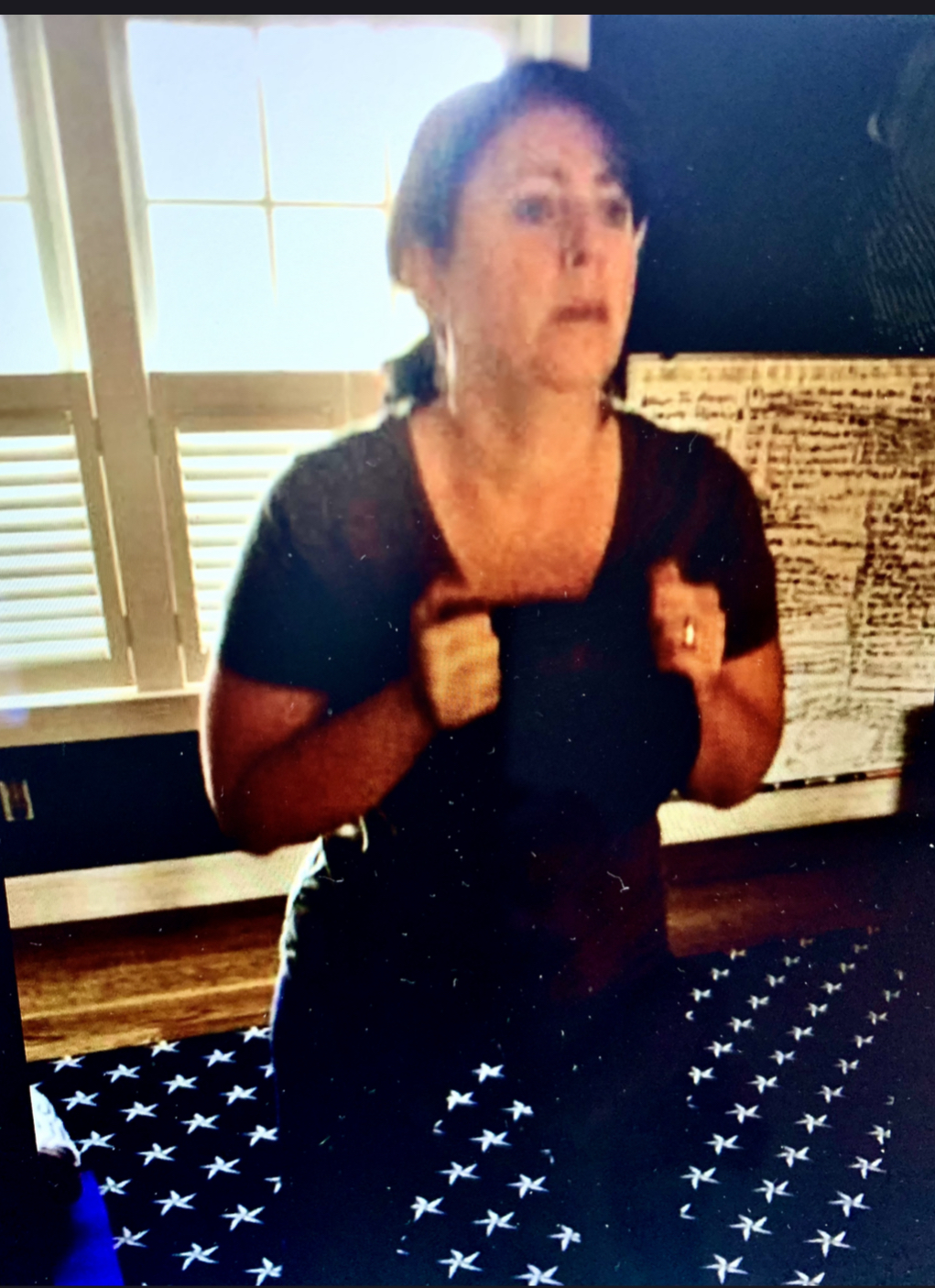 Client after in-home training